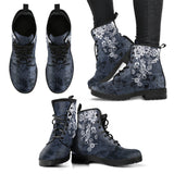 Gray Steampunk Boots