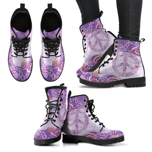 Purple Pleace Boots