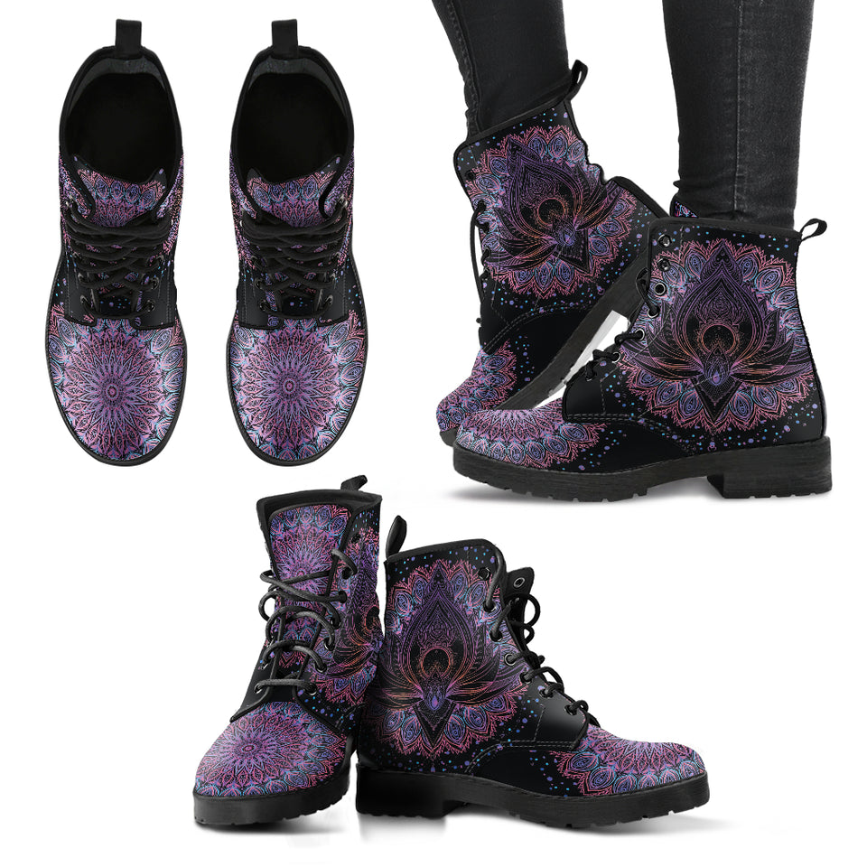 Violet Lotus Boots