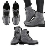 Gray Stones Pattern Boots