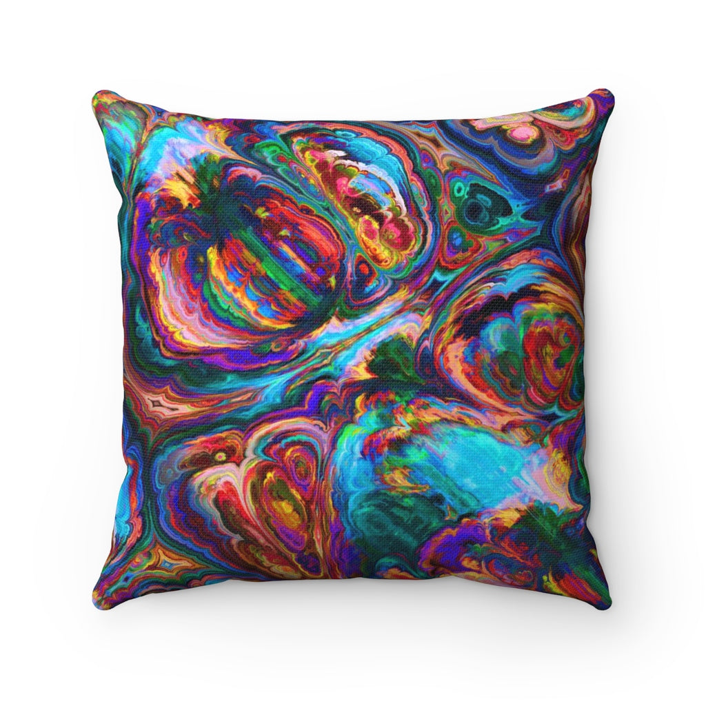 Rainbow Lava Pillow