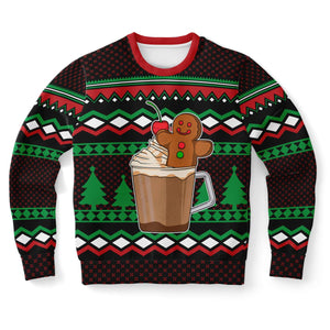Gingerbread Cup Christmas Sweatshirt