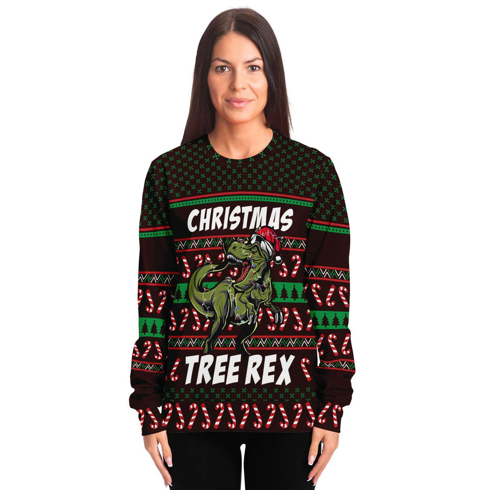 Christmas Tree Rex Sweatshirt