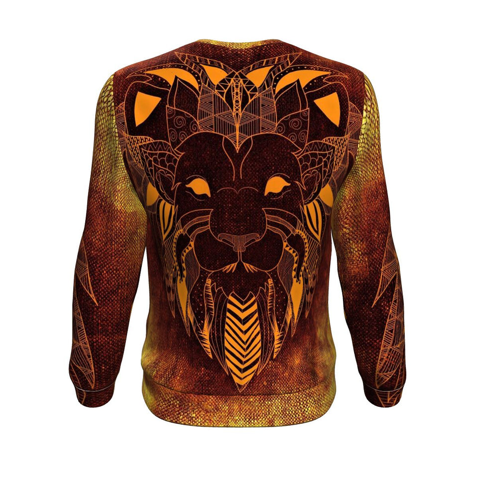 African Tribal Lion Sweatshirt