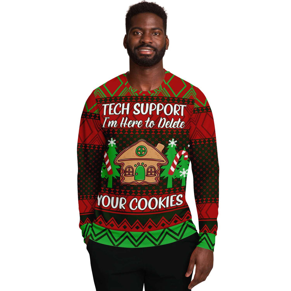 Tech Support Christmas Sweatshirt