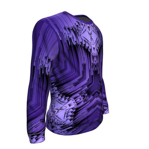 Sacred Geometry Purple Sweatshirt