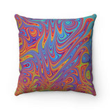 Colorful Fractal Pillow