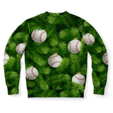 Baseball Tree Christmas Sweatshirt