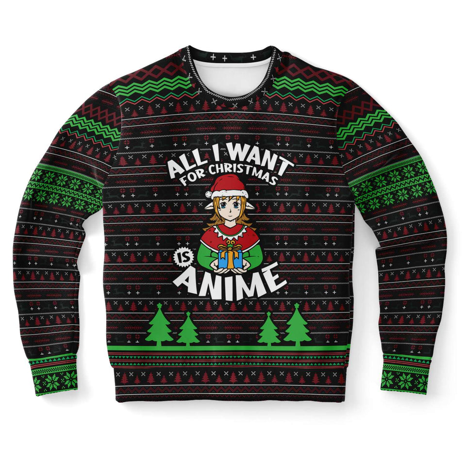 Christmas Anime Sweatshirt