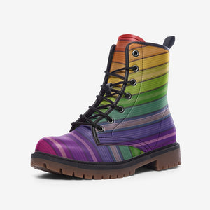 LGBT Wall Combat Boots