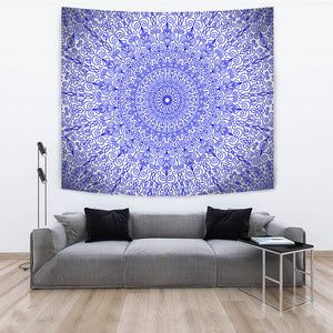 Blue Royalty Tapestry