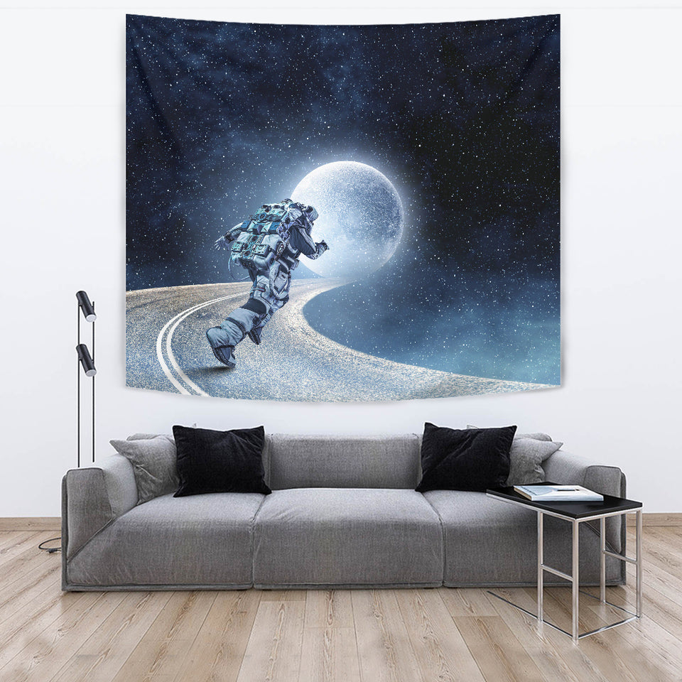 Moon Roadway Tapestry