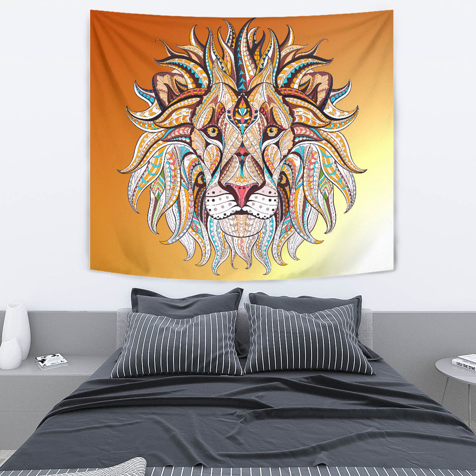 Lion Art Tapestry