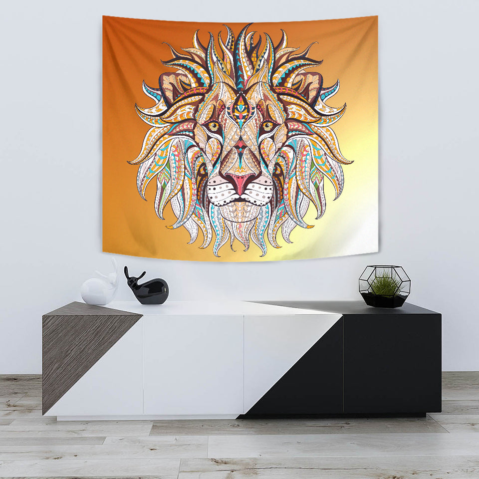 Lion Art Tapestry