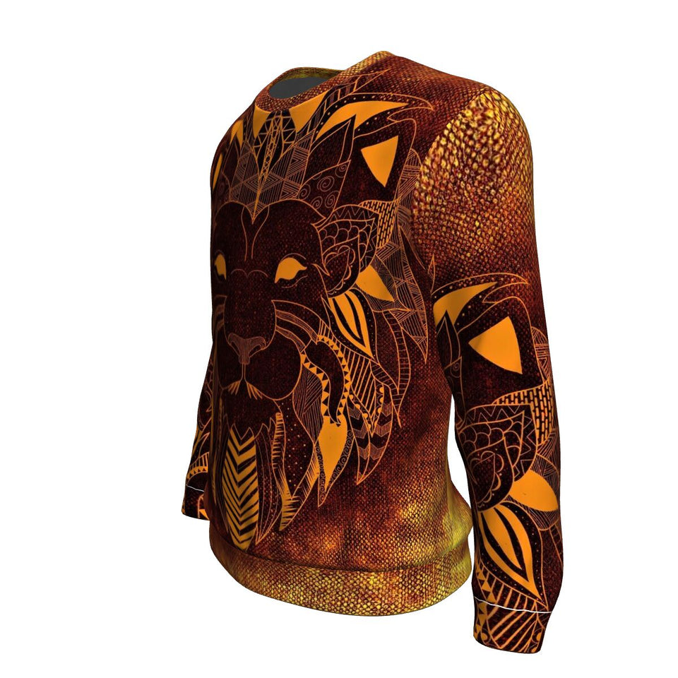 African Tribal Lion Sweatshirt