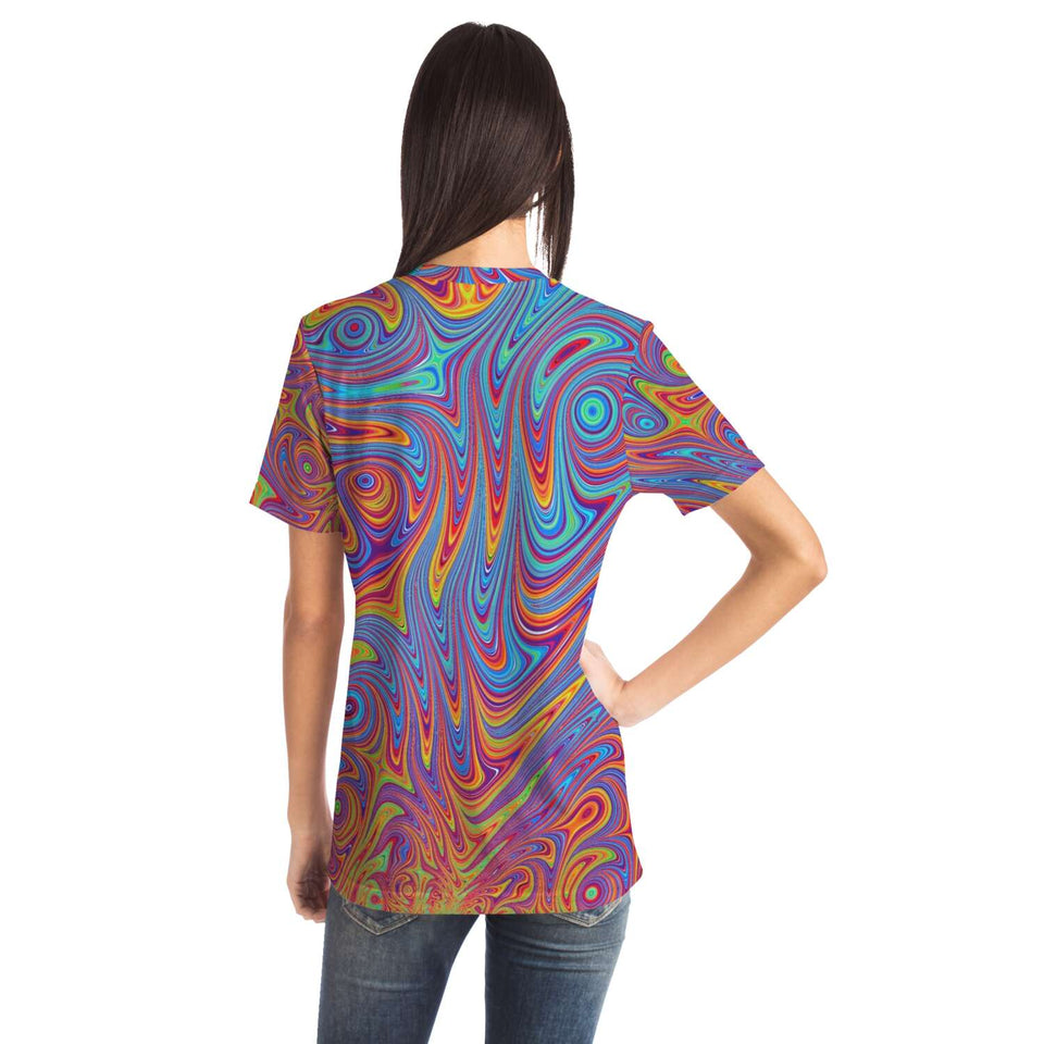Colorful Fractal Swirls Shirt