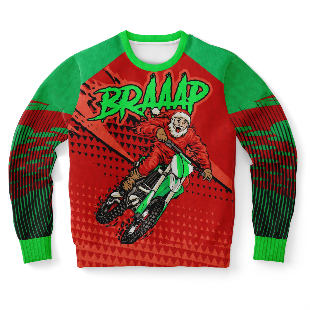Braam Motorcycle Christmas Sweatshirt