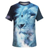 Blue Lion Galaxy Shirt