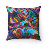 Rainbow Lava Pillow