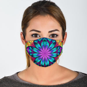 Trippy Mandala Face Mask