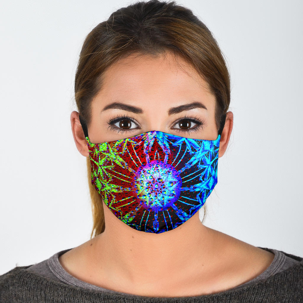 Voltage Mandala Face Mask
