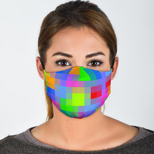 Mosaic Colors Face Mask