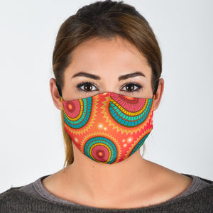 Fruity Mandalas Face Mask