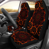 Electric Mandala Car Seat Covers