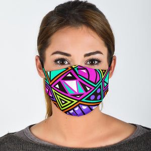 Line Art Face Mask