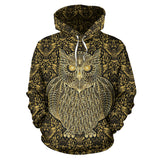 Gold Owl Hoodie