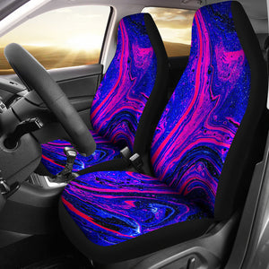 Violet Drip Car Seat Covers