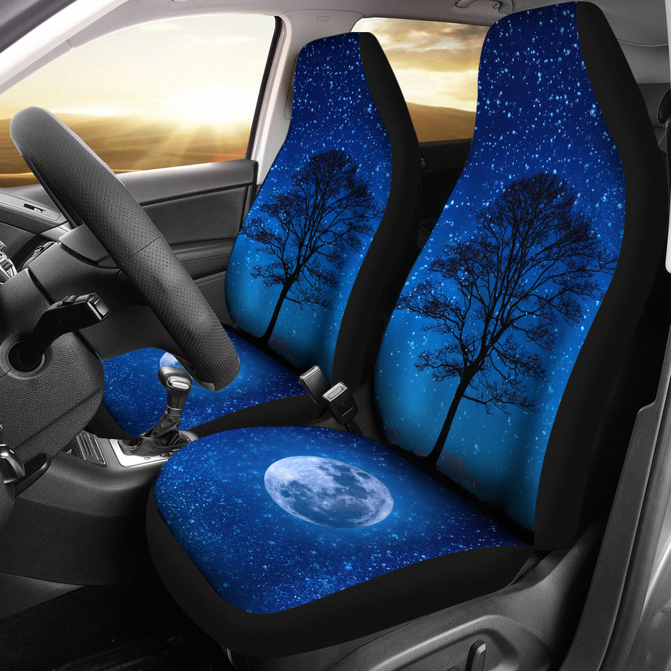 Tree & Moon Car Seat Covers