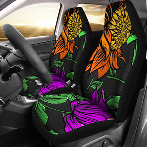 Floral Jungle Car Seat Covers