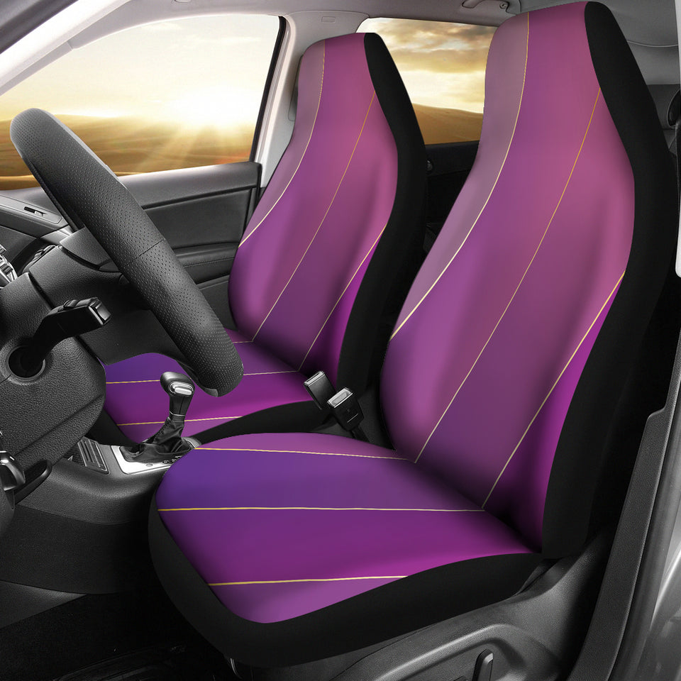 Glamour Purple Car Seat Covers