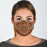 Lava Mandala Face Mask