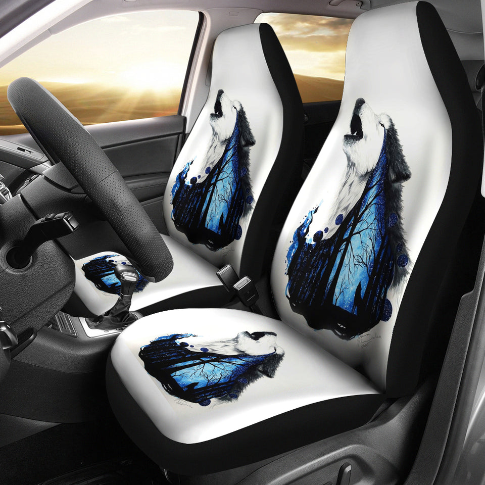 Wolf Woods Car Seat Covers