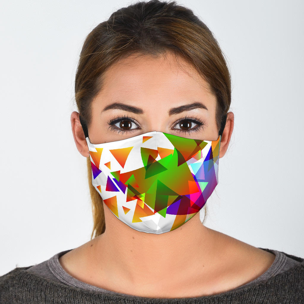 Triangular Explosion Face Mask