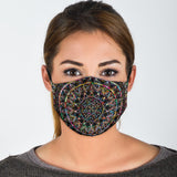 Aztec Mandala Face Mask