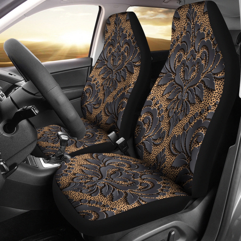 Royal Black Car Seat Covers