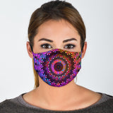 Pastel Mandala Face Mask