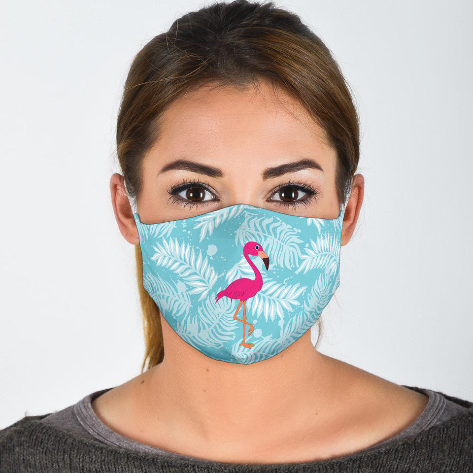 Flamingo Tropical Face Mask