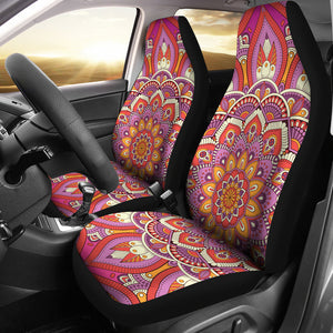 Feathered Mandala Car Seat Covers