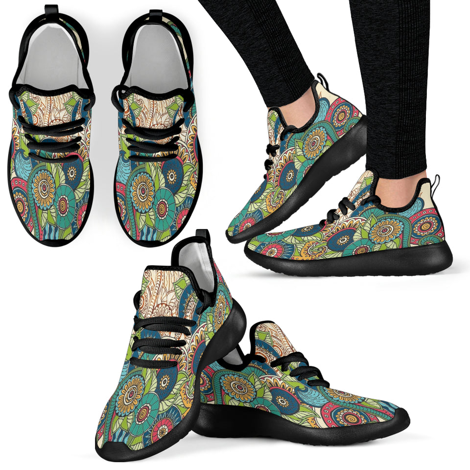 Psychedelic Floral Sneakers