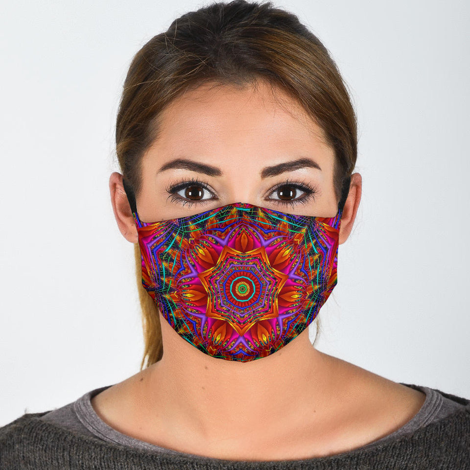 Lotus Mandala Face Mask