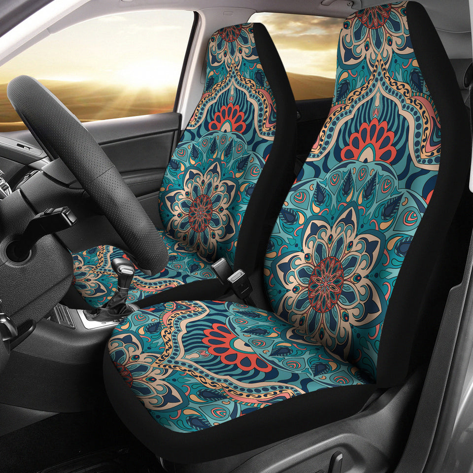 Flourishing Mandala Car Seat Covers