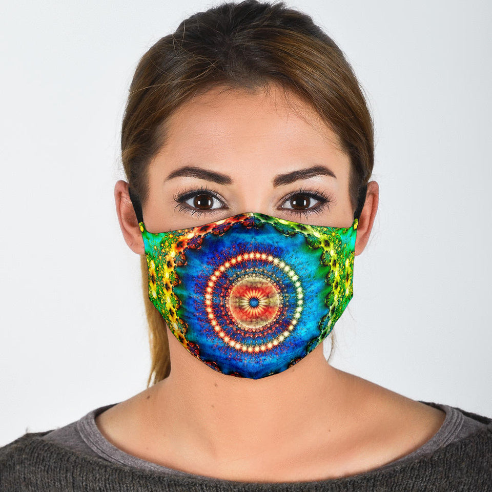 Fractal Mandala 2 Face Mask