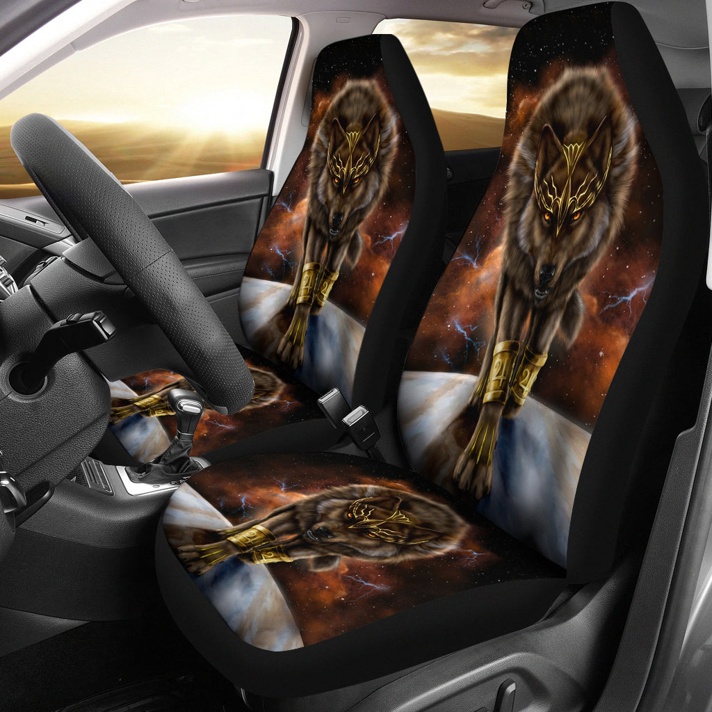 Bold Wolf Car Seat Covers