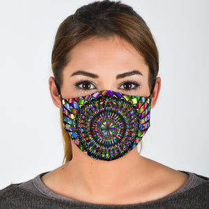 Mosaic Mandala Face Mask