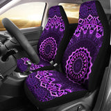 Purple Mandala V2 Car Seat Covers