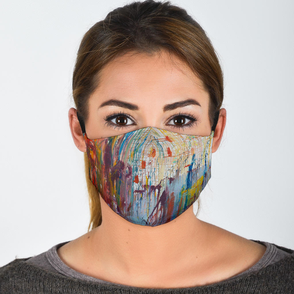 Impressionistic Face Mask